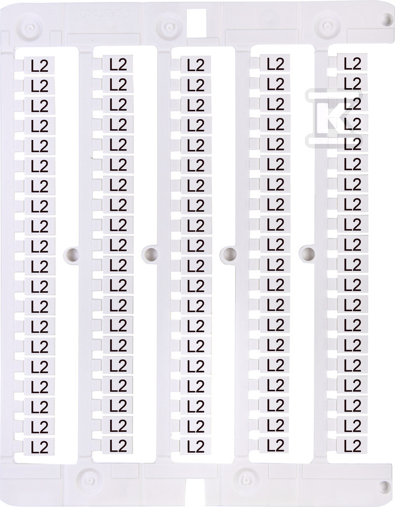 Oznacznik L2 (100 szt.) ES-NU08510L2 - 003903108
