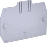 Płytka skrajna 2,5 mm2 do ESP-HMM.2, ESP-HTE.2 (szara) ESP-HMT.2/PT