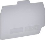Płytka skrajna 4 mm2 do ESP-HMM.4, ESP-HTE.4 (szara) ESP-HMT.4/PT