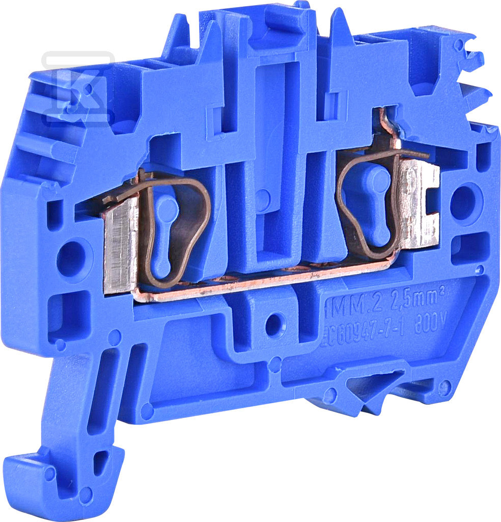 Złączka sprężynowa 2,5 mm2 (niebieska) - 003903167