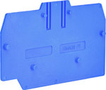 Płytka skrajna 10 mm2 do ESP-HMM.10B (niebieska) ESP-HMT.10/PTB