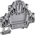 Пружинна з'єднувальна клема 2-поверхова 2,5 мм2 (сіра) ESP2-HMD.2N