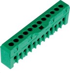 Клемна колодка (1,5-10/16)mm2, 12 отворів, зелена ESC-QBLOK1202