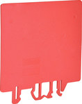 Plytka działowa do ESC-SCB.4 6 (czerwona) ESC-DFU/6/R