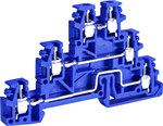 Złączka gwintowa 3-poziomowa 2,5 mm2 (niebieska) ESC-TLD.2B