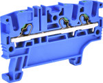 Złączka sprężynowa 2,5 mm2 PUSH-IN (niebieska) ESH-EFC.2/1+2B