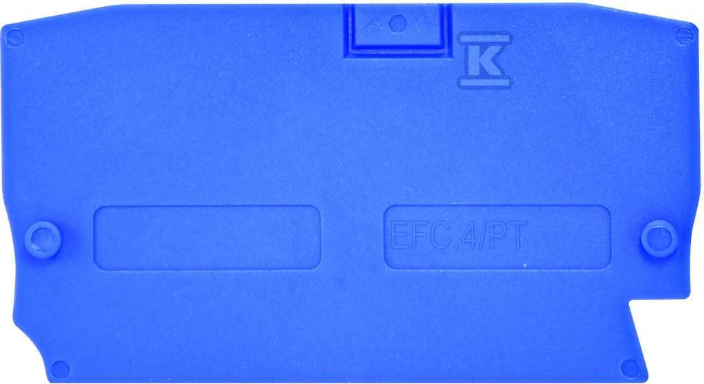 End plate for ESH-EFC.4 (blue) - 003903264