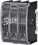 База для запобіжників з захисними кришками клем і кришкою PTIP 00 P00-P00 3P