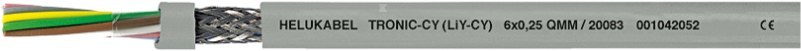 Ovládací kabel TRONIC-CY 5x0,25 500V - 20032