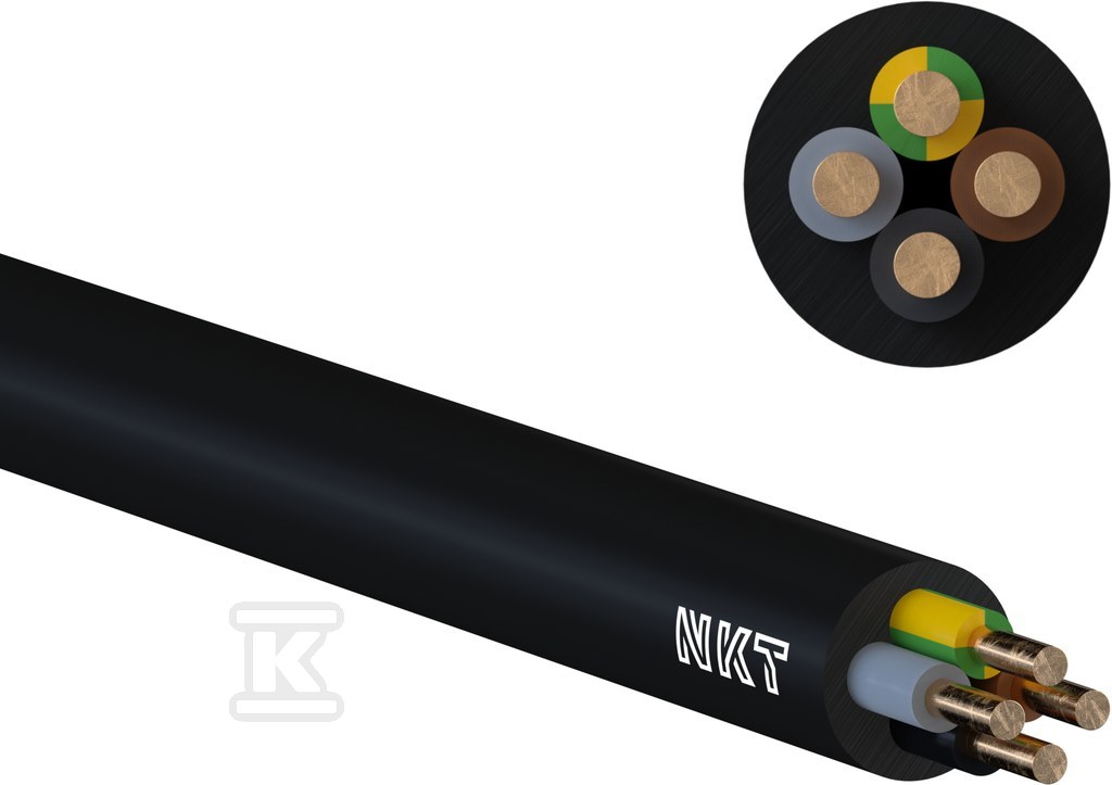 Kabel energetyczny YKXSżo 0,6/1 4x6 RE - 112269046D1000