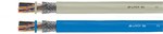 Кабель ПВХ для передачі даних, екранований HELUDATA® JE-LiYCY Bd PVC 2x2x0,5 мм² синій, жили кольорові згідно з DIN VDE 0815