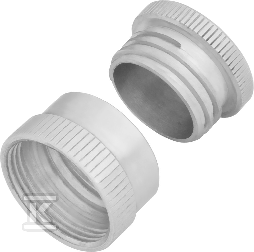 Nickel-plated knob for manifold - M30 x - 1300183051