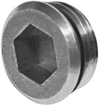 Zaślepka niklowana GZ - G1/2"