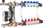 InoxFlow manifold with a mixing system (USFP series) - 5 circuits