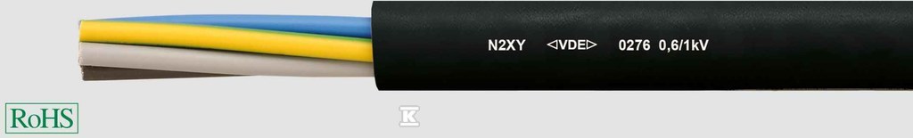 Kabel energetyczny 1kV N2XY-O 4x150SM, - 32891