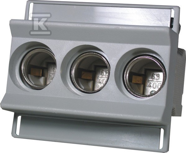 D0 (3p) socket for TH rail D02N/3-K E18 - 002222021