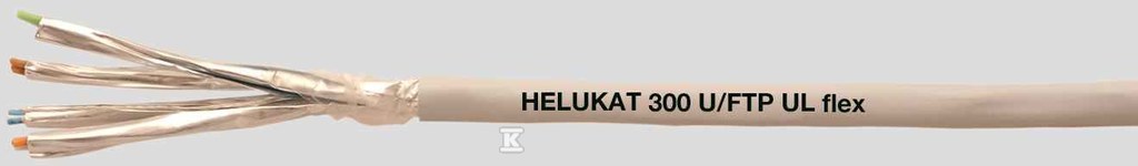 Кабель LAN, U/FTP, UL helukat 300 - 802174