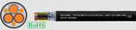Кабель PVC для інверторів TOPFLEX®-EMV-UV-3-PLUS-2YSLCYK-J 3x2,5+3G0,5 mm² чорний, жили кольорові згідно з DIN VDE 0293-308
