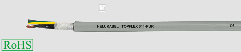 Przewód 1kV, TOPFLEX-611-PUR 4G25 - 22876