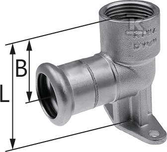 Robinet KAN-therm Inox cu manere - 15 x - 1609285004