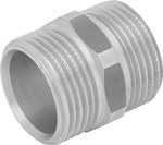 Nickel-plated nipple - G1/2"