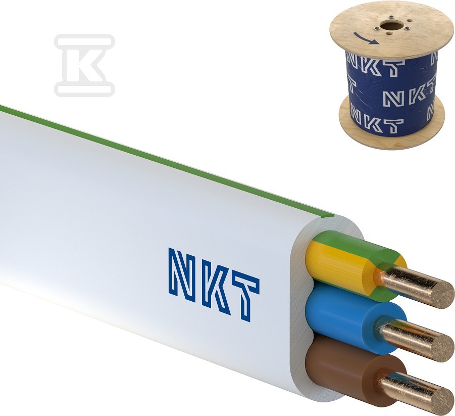 Instalační kabel YDYP Żo 750V 3x2,5 - 172152002S0500