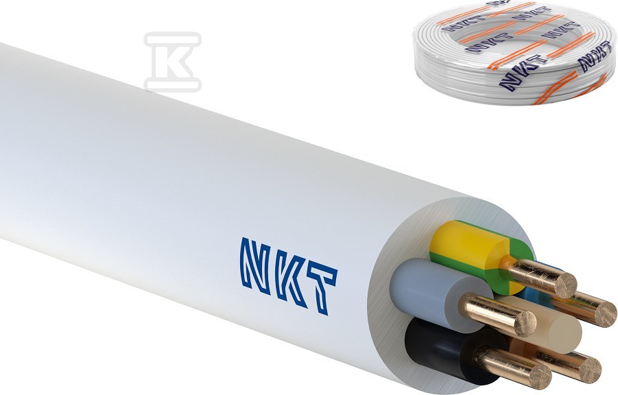 Przewód instalacyjny YDY żo 750V 5x1,5 - 172170002C0100