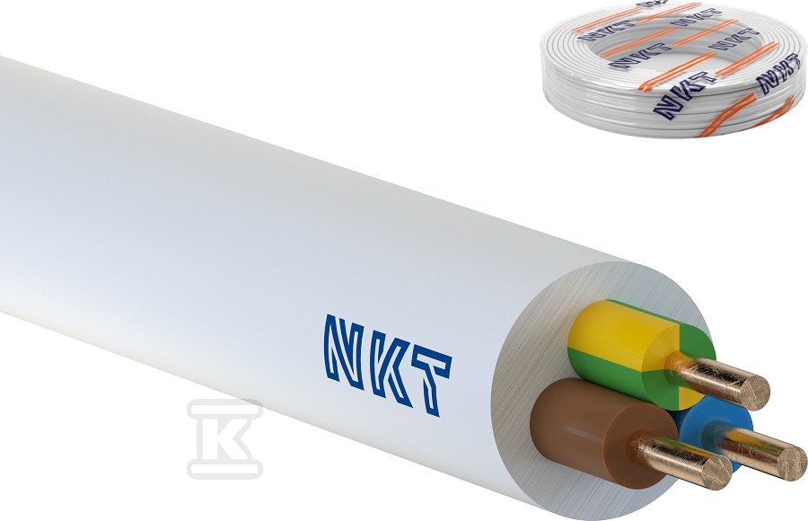 Przewód instalacyjny YDY żo 750V 3x1 - 172171007C0100