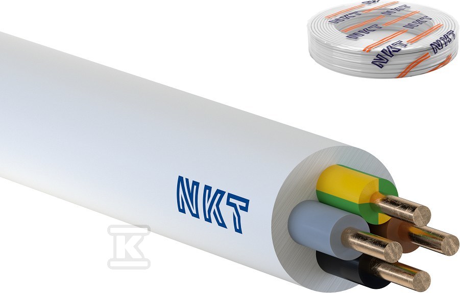 Przewód instalacyjny YDY żo 750V 4x1,5 - 172171010C0100