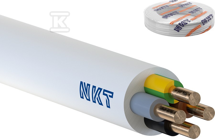 Przewód instalacyjny YDY żo 750V 4x6 - 172171014C0100
