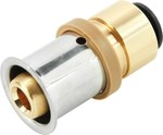 Łącznik mosiężny Press/Click - 16x8 mm