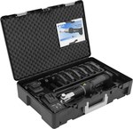 Komplet narzędzi - zaciskarka KAN-therm Mini + szczęki typu "M" - 15-28