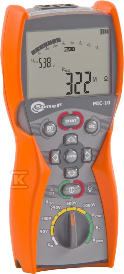 MIC-10 Miernik rezystancji izolacji - WMPLMIC10