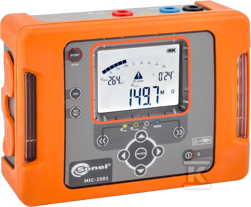 Miernik rezystancji izolacji z - WMPLMIC2501