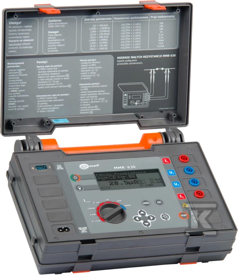 Miernik małych rezystancji z - WMPLMMR630
