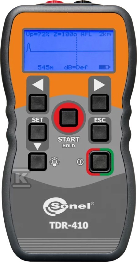 TDR-410 Reflectometer with verification - WMPLTDR410