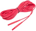 Провід 10м червоний, закінчений банановими штекерами WAPRZ010REBB