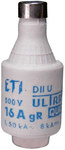 Картридж запобіжника надшвидкої дії DII UQ GR 10A 500V