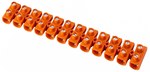 Terminal block, threaded, thermoplastic, LTF 12-25, orange