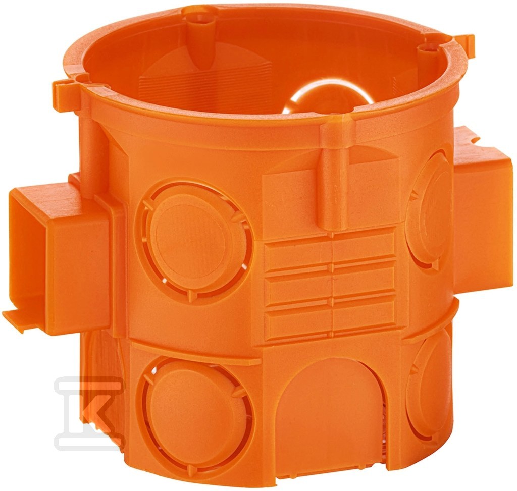 Back box, deep, orange, combined S60DF - 33057008