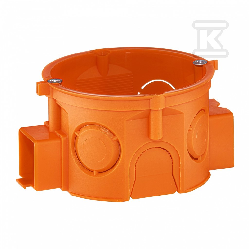 Flush-mounted box, plate, orange, - 33068008