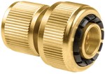 Quick connector - passage 3/4" brass BRASS /label/