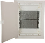 Підрозеткова коробка (306 x 399 x 88) мультимедіа двері прозорі ECG28MEDIAPT