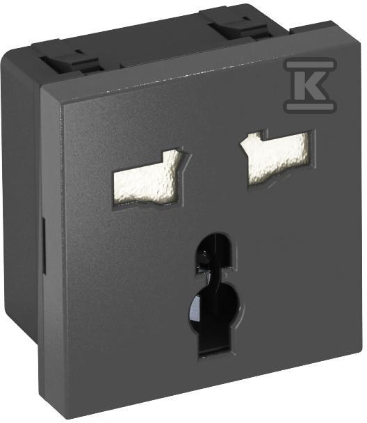0 ° socket, single, Multistandard type: - 6120739