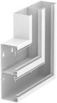 Symmetrical rising flat corner, type GS-DFS70210RW