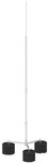 Aluminiowy maszt odgromowy na trójnogu 8-M 3P CZ