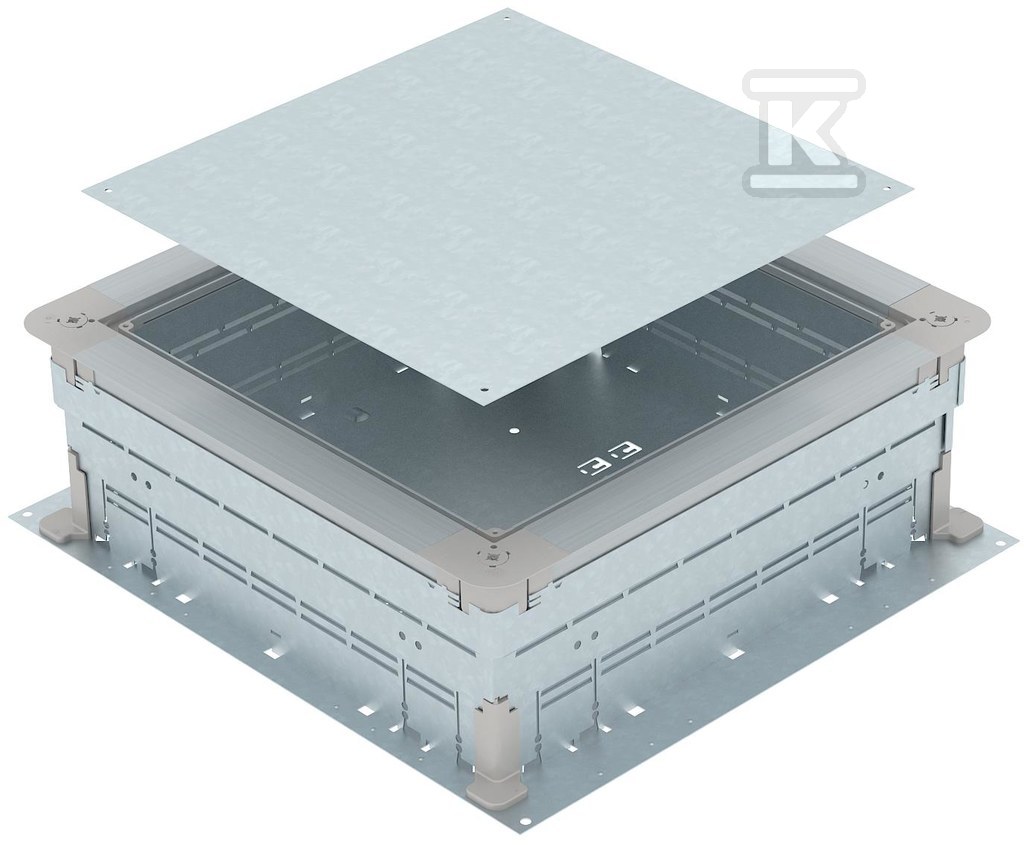 Under-floor box type UZD 165 220 350-3 - 7410056