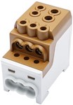 Розподільний блок SDB 200 - Розподільний Al/Cu 80030 SIMBLOCK коричневий