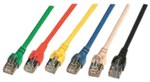 Przewód S/FTP bezhalogenowy patchkord RJ-45 10M KAT 6 czerwony