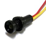 Діодна контрольна лампа жовта 24V